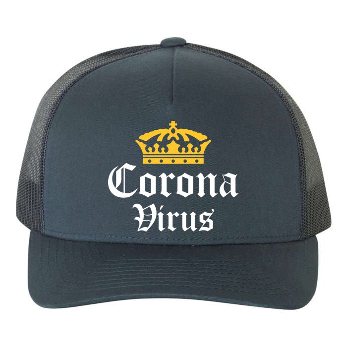 CoronaVirus Crown Logo Yupoong Adult 5-Panel Trucker Hat