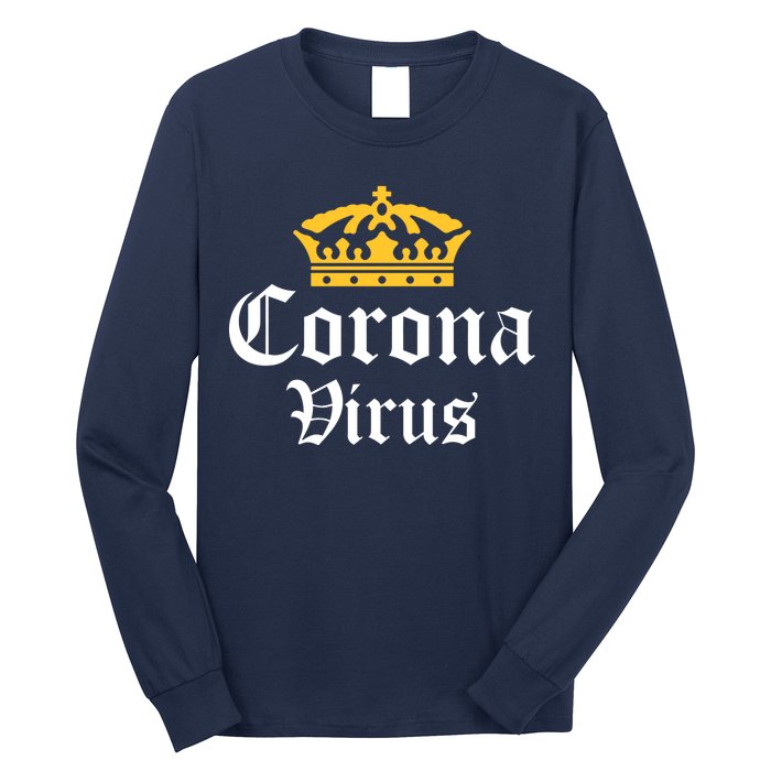 CoronaVirus Crown Logo Long Sleeve Shirt