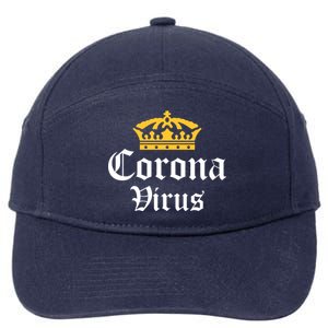 CoronaVirus Crown Logo 7-Panel Snapback Hat