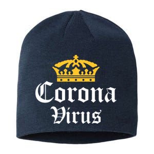 CoronaVirus Crown Logo Sustainable Beanie