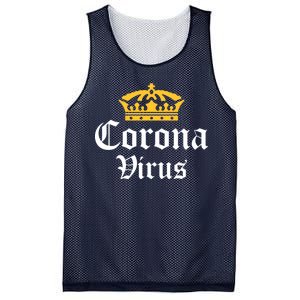 CoronaVirus Crown Logo Mesh Reversible Basketball Jersey Tank