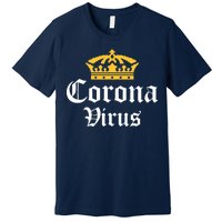 CoronaVirus Crown Logo Premium T-Shirt