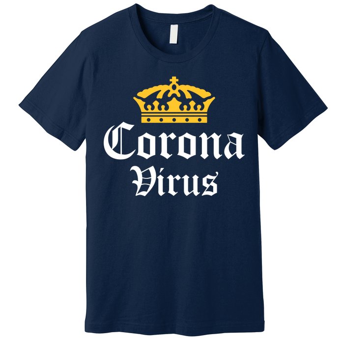 CoronaVirus Crown Logo Premium T-Shirt