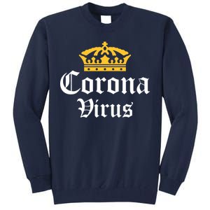 CoronaVirus Crown Logo Tall Sweatshirt