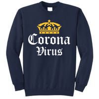 CoronaVirus Crown Logo Tall Sweatshirt