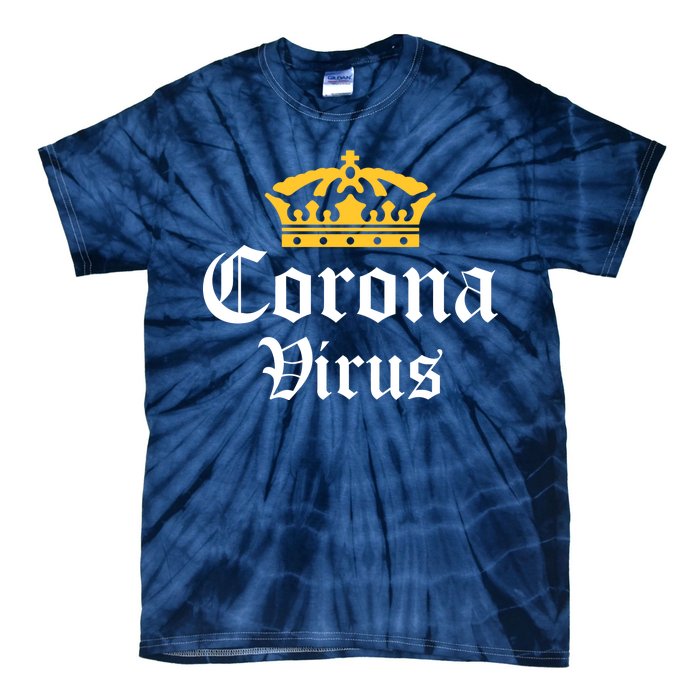 CoronaVirus Crown Logo Tie-Dye T-Shirt