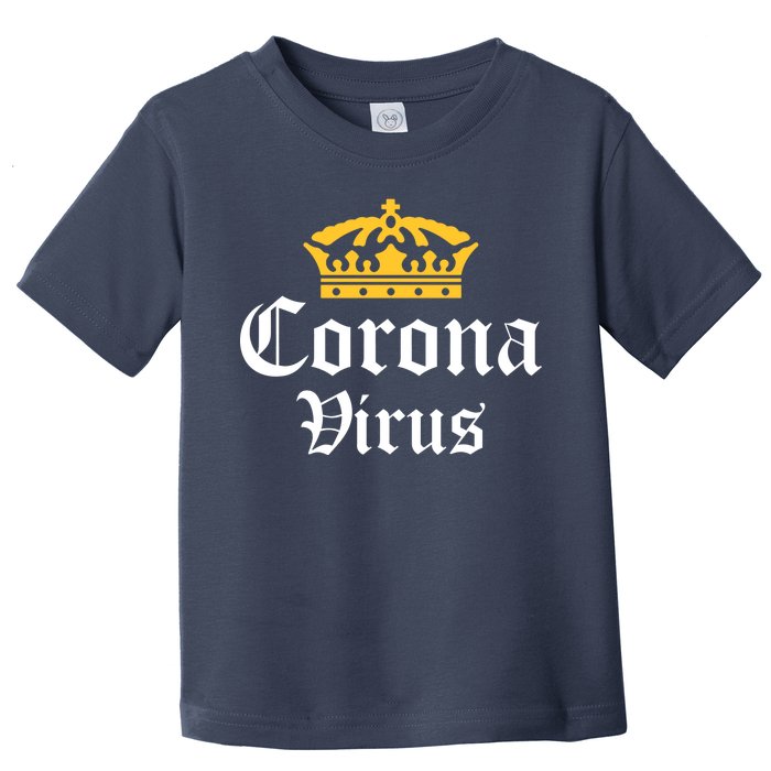 CoronaVirus Crown Logo Toddler T-Shirt