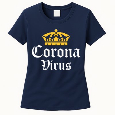 CoronaVirus Crown Logo Womens T-Shirt