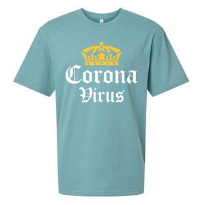 CoronaVirus Crown Logo Sueded Cloud Jersey T-Shirt