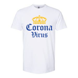 CoronaVirus Crown Logo Softstyle CVC T-Shirt