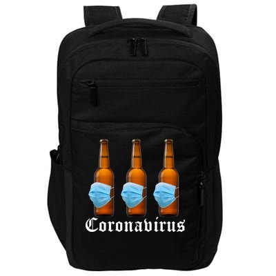 Coronavirus Funny Beer Doctor Impact Tech Backpack