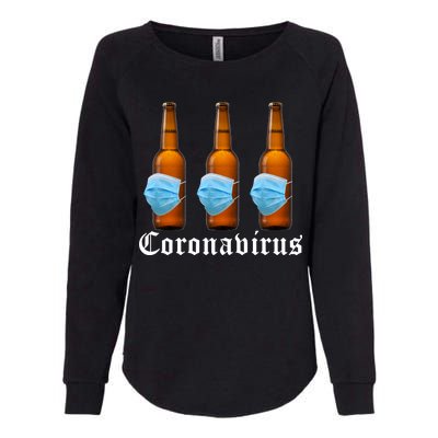 Coronavirus Funny Beer Doctor Womens California Wash Sweatshirt