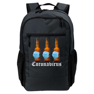 Coronavirus Funny Beer Doctor Daily Commute Backpack