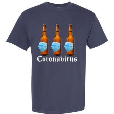 Coronavirus Funny Beer Doctor Garment-Dyed Heavyweight T-Shirt