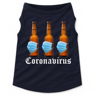 Coronavirus Funny Beer Doctor Doggie Tank