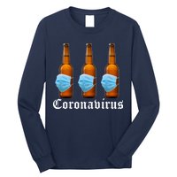 Coronavirus Funny Beer Doctor Long Sleeve Shirt