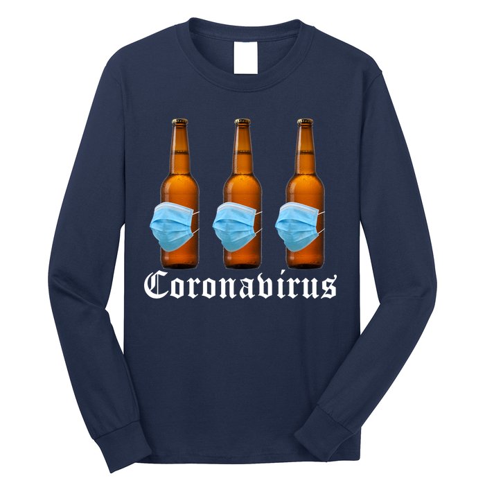 Coronavirus Funny Beer Doctor Long Sleeve Shirt