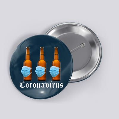 Coronavirus Funny Beer Doctor Button