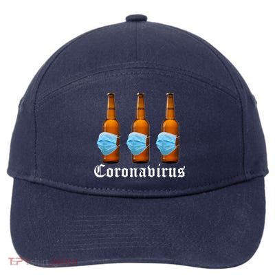 Coronavirus Funny Beer Doctor 7-Panel Snapback Hat