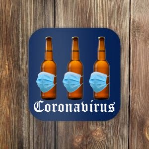 Coronavirus Funny Beer Doctor Coaster