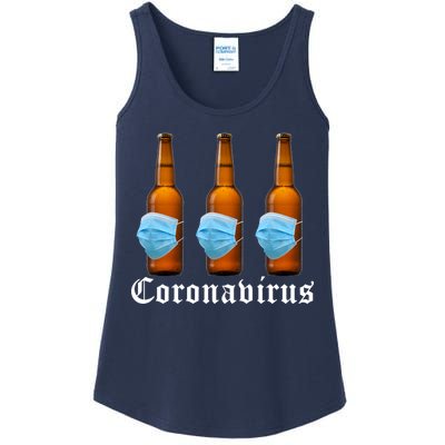 Coronavirus Funny Beer Doctor Ladies Essential Tank