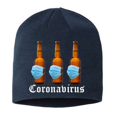 Coronavirus Funny Beer Doctor Sustainable Beanie