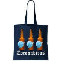 Coronavirus Funny Beer Doctor Tote Bag