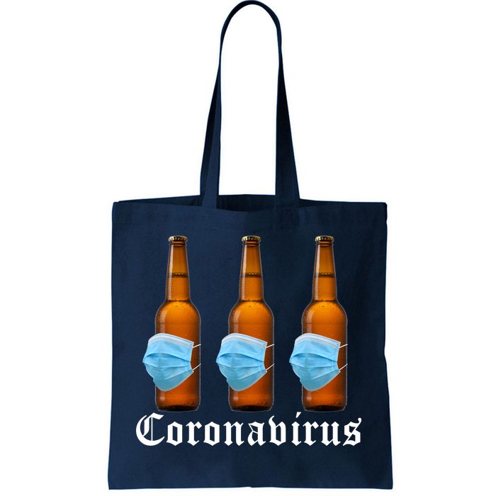 Coronavirus Funny Beer Doctor Tote Bag