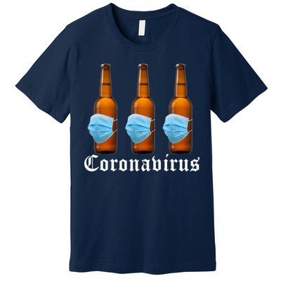 Coronavirus Funny Beer Doctor Premium T-Shirt