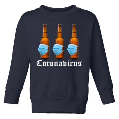 Coronavirus Funny Beer Doctor Toddler Sweatshirt