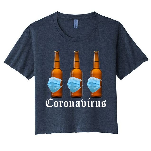 Coronavirus Funny Beer Doctor Crop Top