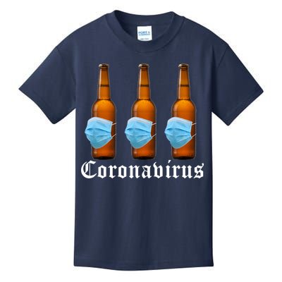 Coronavirus Funny Beer Doctor Kids T-Shirt