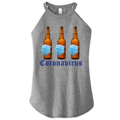 Coronavirus Funny Beer Doctor Women's Perfect Tri Rocker Tank