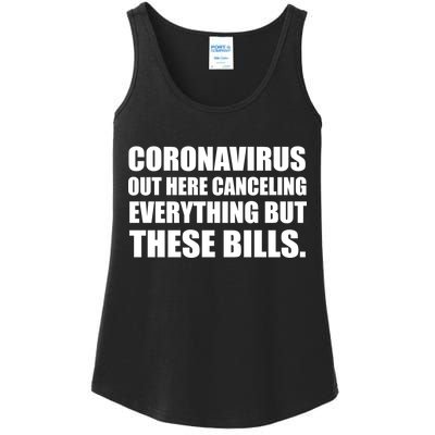 Coronavirus Out Here Canceling Everything But These Bills Ladies Essential Tank