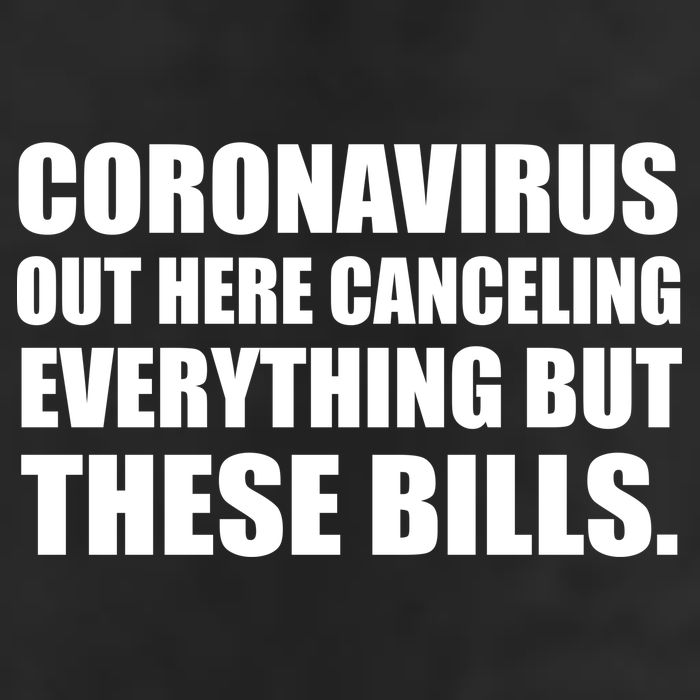 Coronavirus Out Here Canceling Everything But These Bills Golf Towel