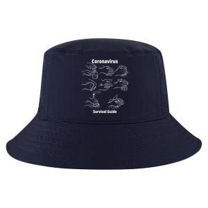 Coronavirus Survival Guide Cool Comfort Performance Bucket Hat