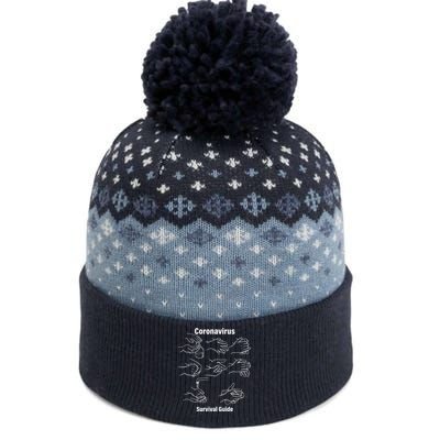 Coronavirus Survival Guide The Baniff Cuffed Pom Beanie