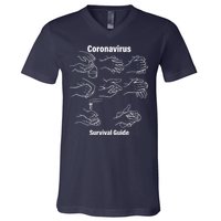 Coronavirus Survival Guide V-Neck T-Shirt