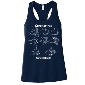 Coronavirus Survival Guide Women's Racerback Tank