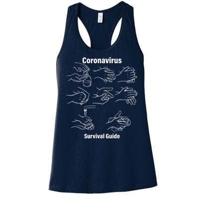 Coronavirus Survival Guide Women's Racerback Tank