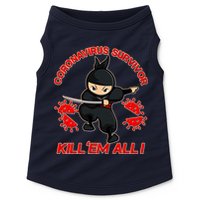 Coronavirus Survivor Ninja Kill Em' All Doggie Tank