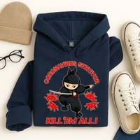 Coronavirus Survivor Ninja Kill Em' All Hoodie