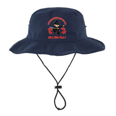 Coronavirus Survivor Ninja Kill Em' All Bucket Hat