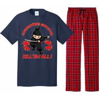 Coronavirus Survivor Ninja Kill Em' All Pajama Set