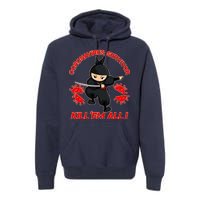 Coronavirus Survivor Ninja Kill Em' All Premium Hoodie