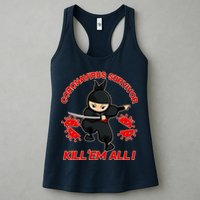 Coronavirus Survivor Ninja Kill Em' All Womens Tank Top