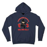 Coronavirus Survivor Ninja Kill Em' All Tall Hoodie