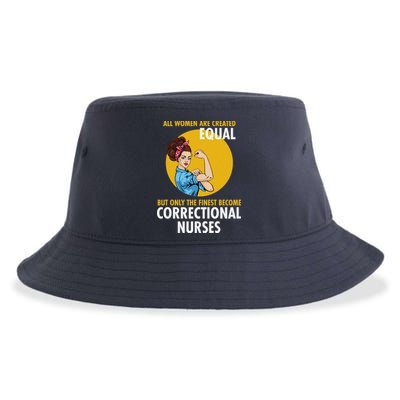 Correctional Nurse Sustainable Bucket Hat