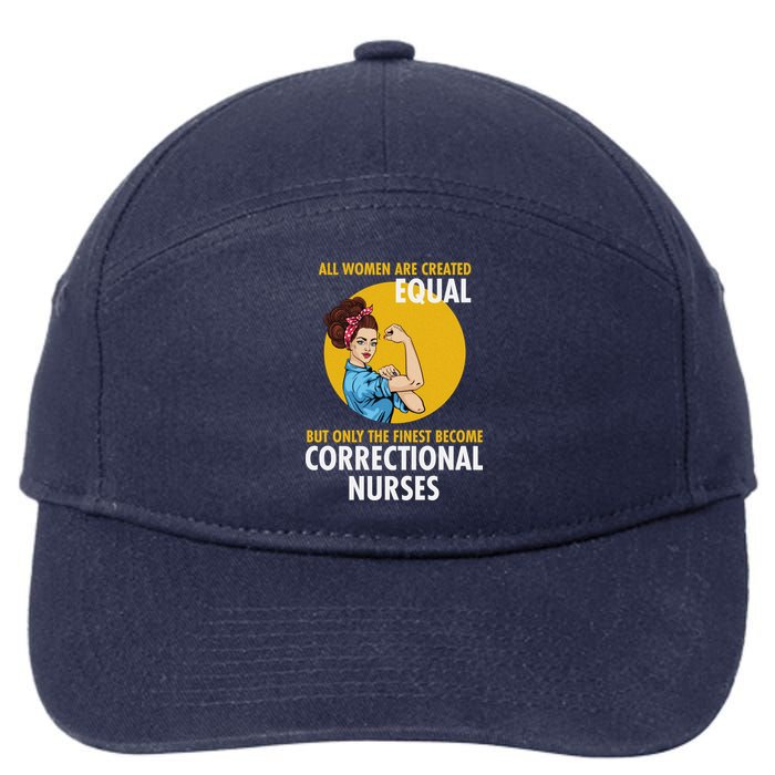 Correctional Nurse 7-Panel Snapback Hat