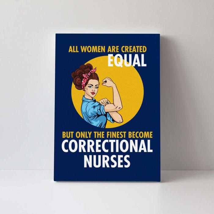 Correctional Nurse Canvas